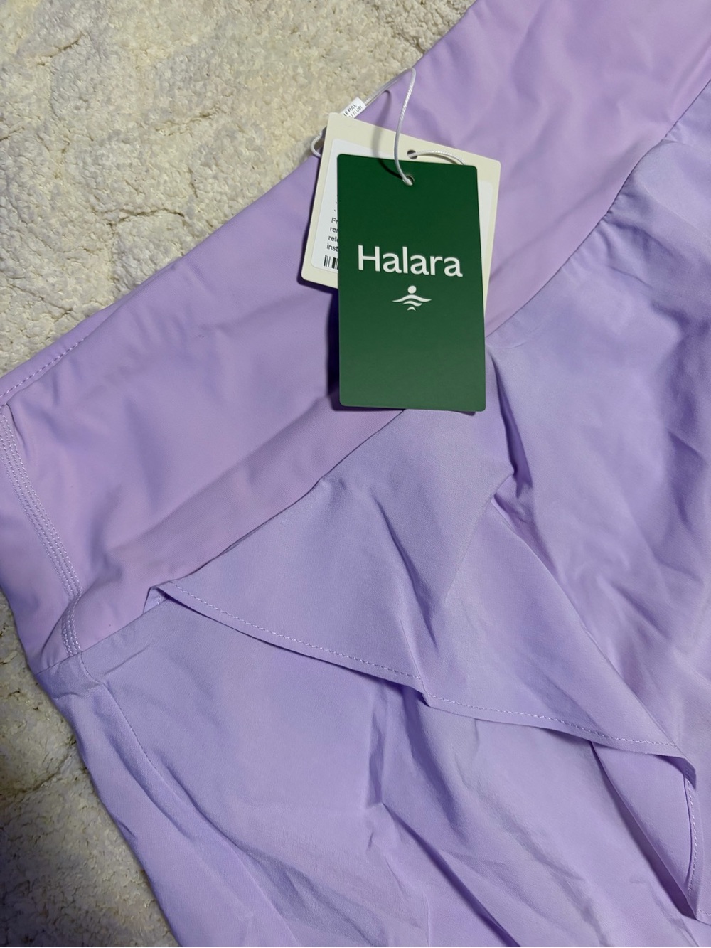 HALARA Lilac High-Low Ruffle Skirt - Picture 4 of 8